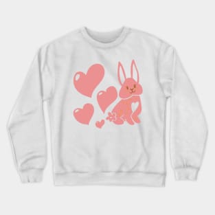 Bunny Heart Tail Crewneck Sweatshirt